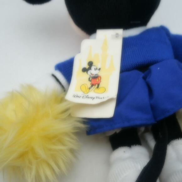 Lot of Vintage Minnie Mouse Disney Store Bean Bag Plush Claus Cheerleader Ruby - Picture 15 of 16